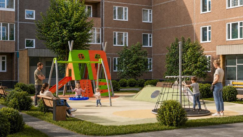 Концепция площадки «Солнечный квартал»